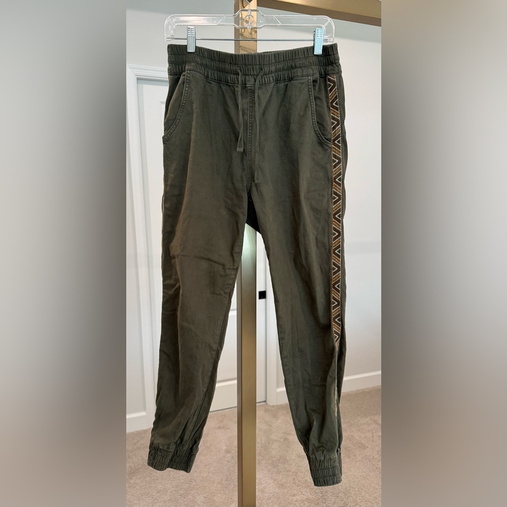 Driftwood Sedona Jogger Pant Olive Green, Woman’s M Loose fit